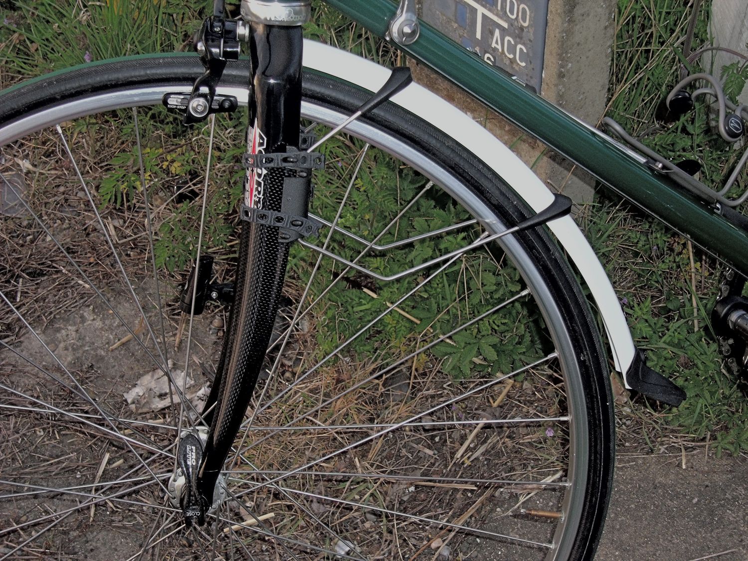 road bike mudguards no eyelets